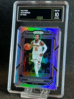 2022 Prizm 🔥 Jalen Brunson 🔥 Prizm GMA 10 💎 Mint - New York Knicks