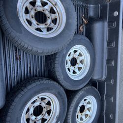 6x5.5 Lug pattern 195 75 R14 Rims/Wheels 