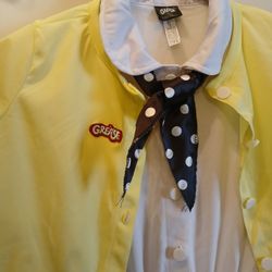 Girls Grease Sandy Halloween Outfit Size 10/12