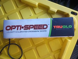 TruGlo Opti-Speed velocity calibrated crossbow scope