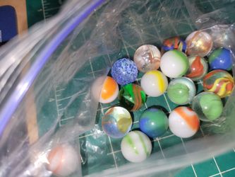 Bag of old marbles