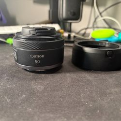 Canon RF 50mm 1.8 lens