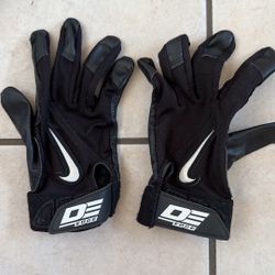 Nike DE Edge Batting Gloves Black M