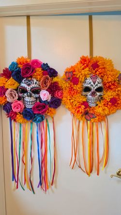 Dia De Los Muertos wreath