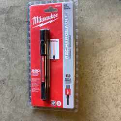 Milwaukee 250 Lumens Pen Light With LASER
