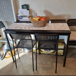 Comedor Pequeño De 4 Sillas IKEA 