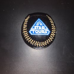 Disney Disneyland Star Tours Star Wars Baseball Black & Blue, Gold 2011 R2D2