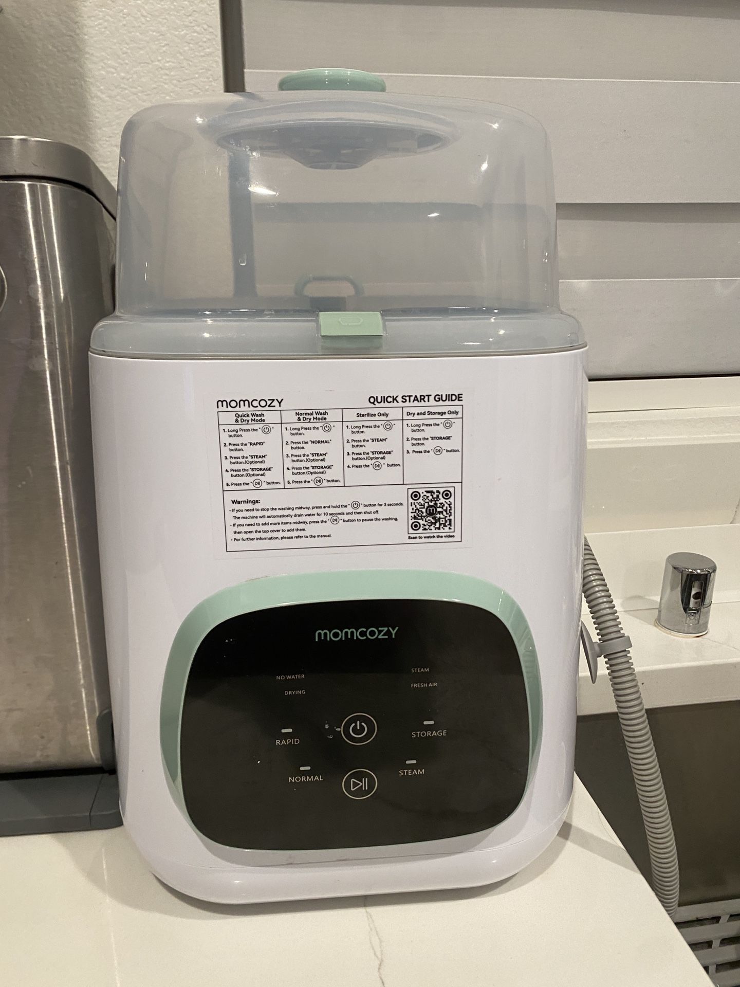 Momcozy KleanPal Pro Baby Bottle Washer and Sterilizer