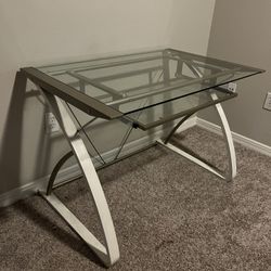 Glass Desk 