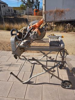 Ridgid heavy-duty 10-inch commercial wet tile saw