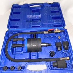 Orion Motor Tech Pneumatic Injector Puller Set for Diesel Engines, Air Vibration Injector Removal Tool Kit with Extractor Hammer, Adapters, Extension 