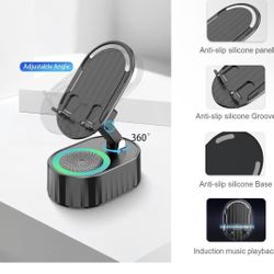 Cell Phone Stand With Speaker
