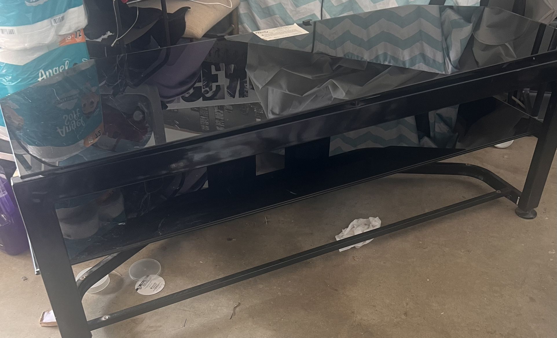 Glass Entertainment Center