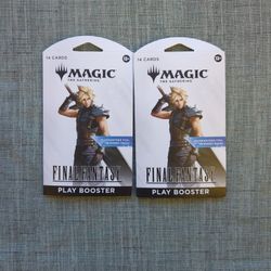 MTG Final Fantasy Sleeved Booster Packs