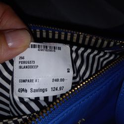 Blue Kate Spade 