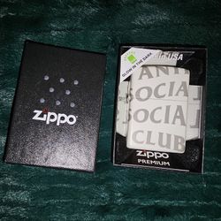 Anti Social Social Club Glow Zippo Lighter