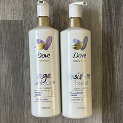 Dove Body Love Body Cleanser $7 Each 