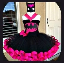 Batgirl Tutu Dress Costume