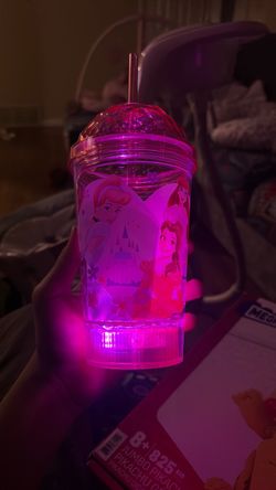 Disney Princess Light-Up Tumbler with Straw