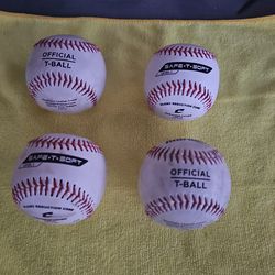 T-ball baseballs