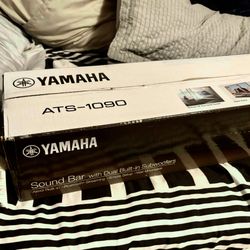 Yamaha ATS-1090 Soundbar Home Theater System | Wireless Subwoofer | DTS Virtual:X | HDMI ARC | Bluetooth Streaming