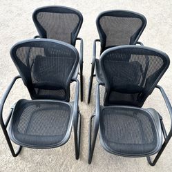 $150 EACH HERMAN MILLER AERON SIDE CHAIR LOBBY GUEST CHAIR 47TH AVE. AND DOBBINS IN LAVEEN