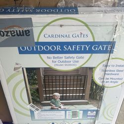 Safety Or Pet Gate