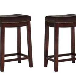 3 Counter Stool Brown New