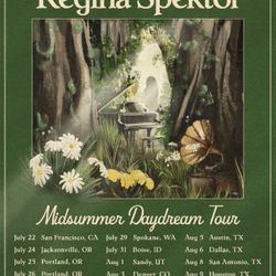 Regina Spector Tickets X2 8/8/25