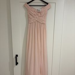 New Size 2 Blush Dress
