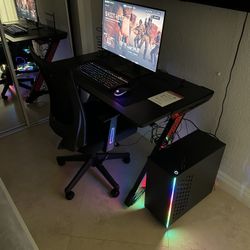 Gaming PC setup 