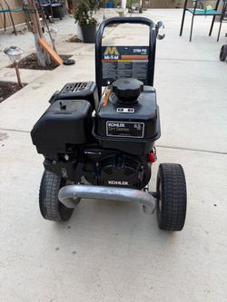 Mi-T-M KOHLER SH series 6.5 hp 2700 psi pressure washer commercial gas runs great i have hose but you need the gun asking $300