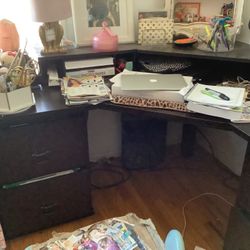 Pottery Barn Bedford Desk Espresso