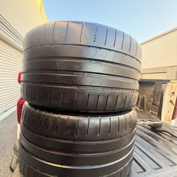 295/30/20 Michelin Pilot Sport S5 70-80% Tread (2)