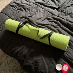 Green Yoga Mat 
