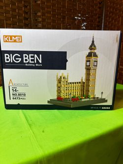 iKLMei Big Ben Building Block Set 6473 Pieces-$45 CASH