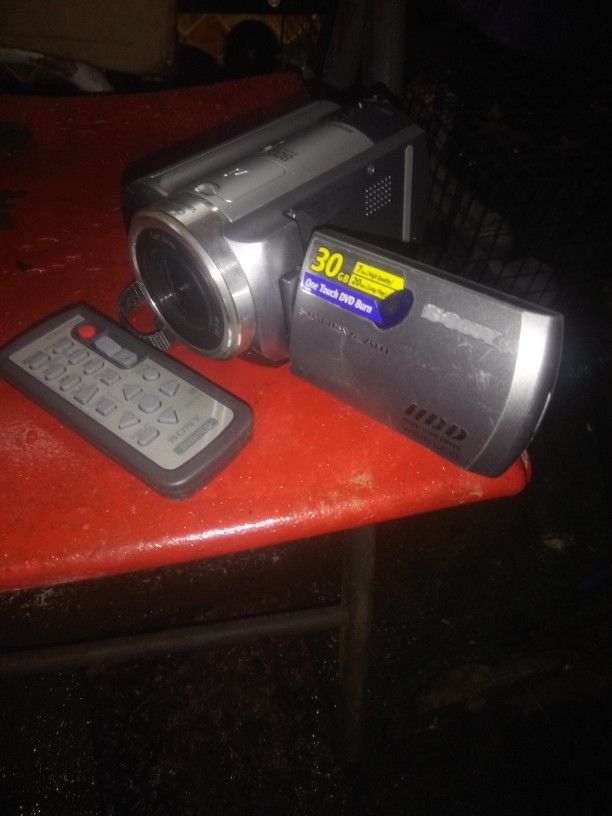 Sony Camcorder W/Software And Acsessories No Battery