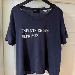 Enfants Riches Deprimes Classic Logo T Shirt Size Small