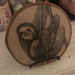 Sloth Decor Hand Created