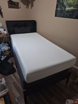 Twin Bedframe w/ Charging Ports