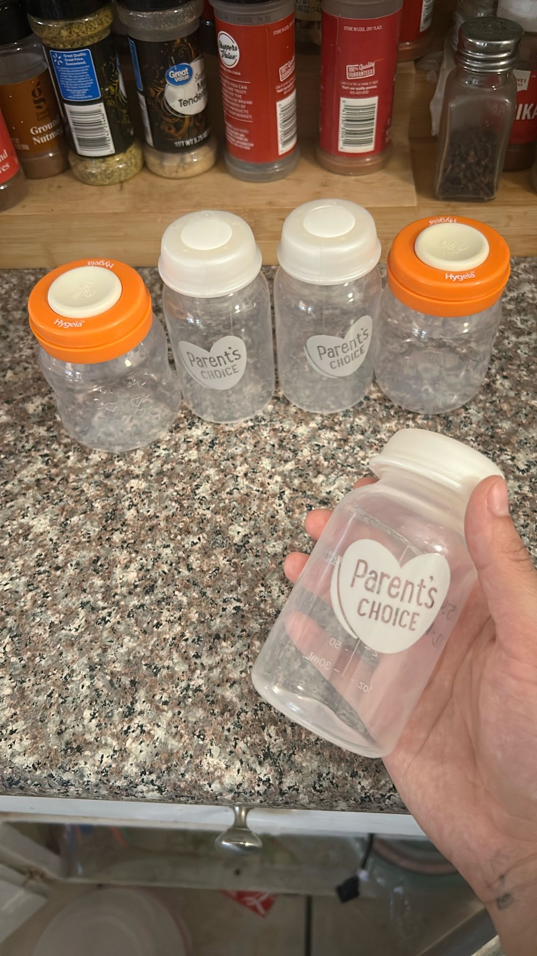 Breast milk Storage Containers!