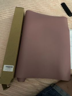 Large Desk Mat Mouse Pad – Mauve Pink