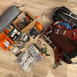 Ultimate Survivalist Kit, Including Two Osprey Backpacks