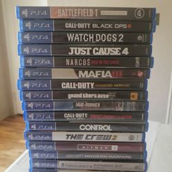 Ps4 Games Almost New