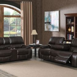 New Recliner  Sofa And Loveseat Both 