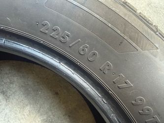 SUBARU TIRES 225/60/17 Continental (4 Tires)