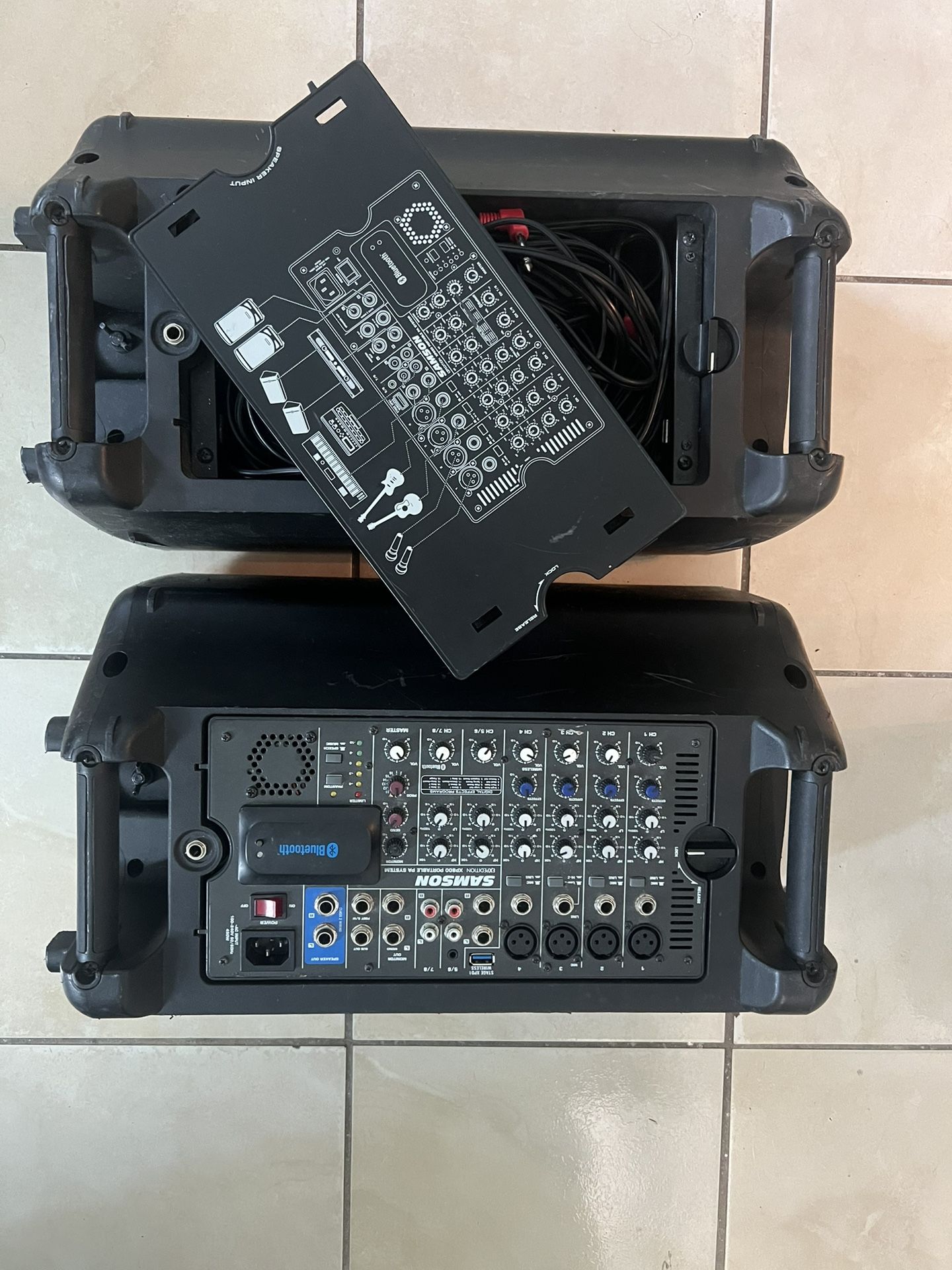 Samson XP800 800Watt PA System - Perfect For Yoga Classes, Small Events