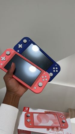 Nintendo Switch Lite Blue and Pink
