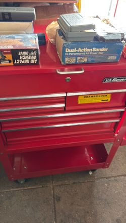 US general red toolbox