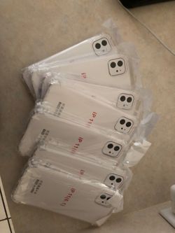 iPhone 11 clear case $5